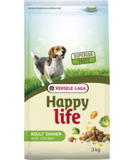 Adult Dinner with Chicken For Lively Adult Dogs - 15 Kg